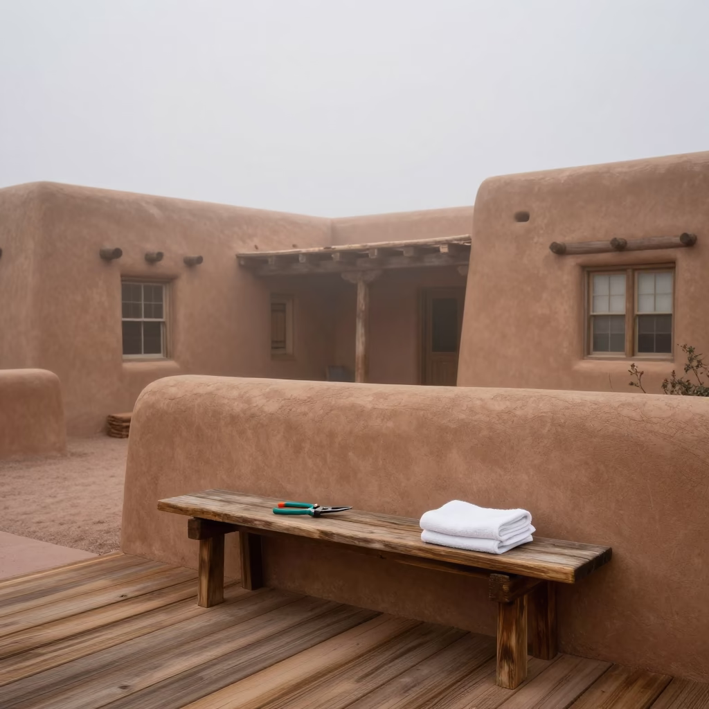 Towel in Santa Fe in in Santa Fe, New Mexico, United States