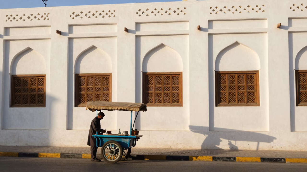 Traditional Architecture in Muscat in in Muscat, Oman