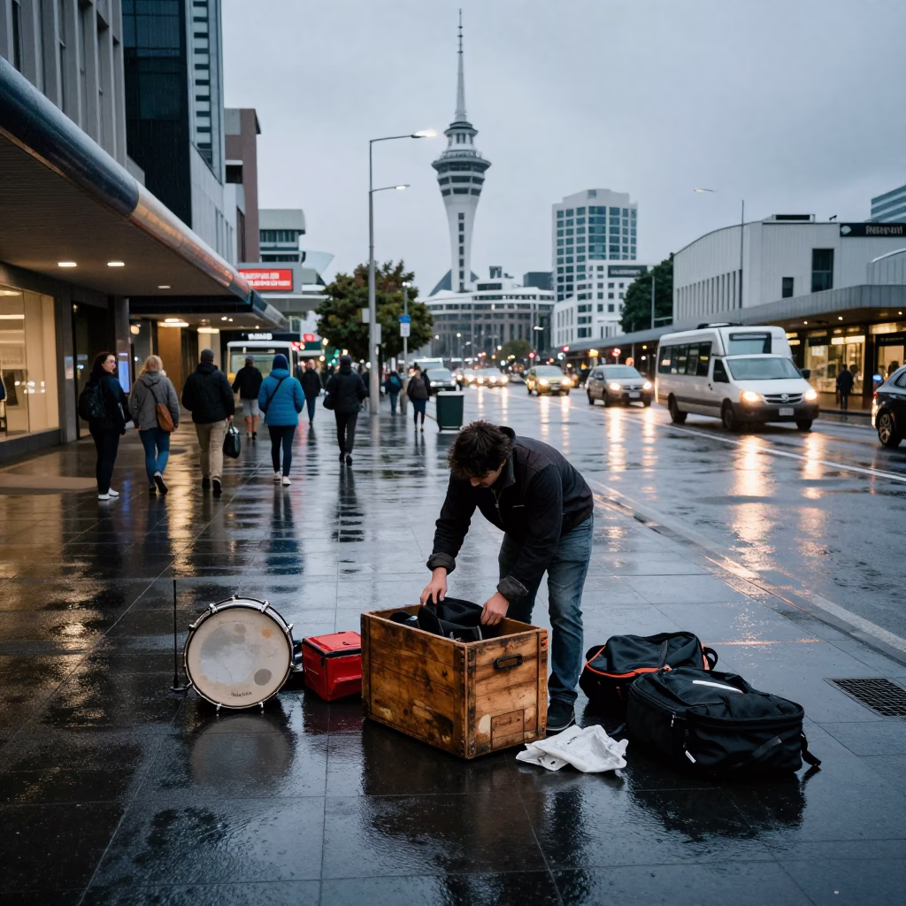 Transit Detritus in Auckland in in Auckland, New Zealand