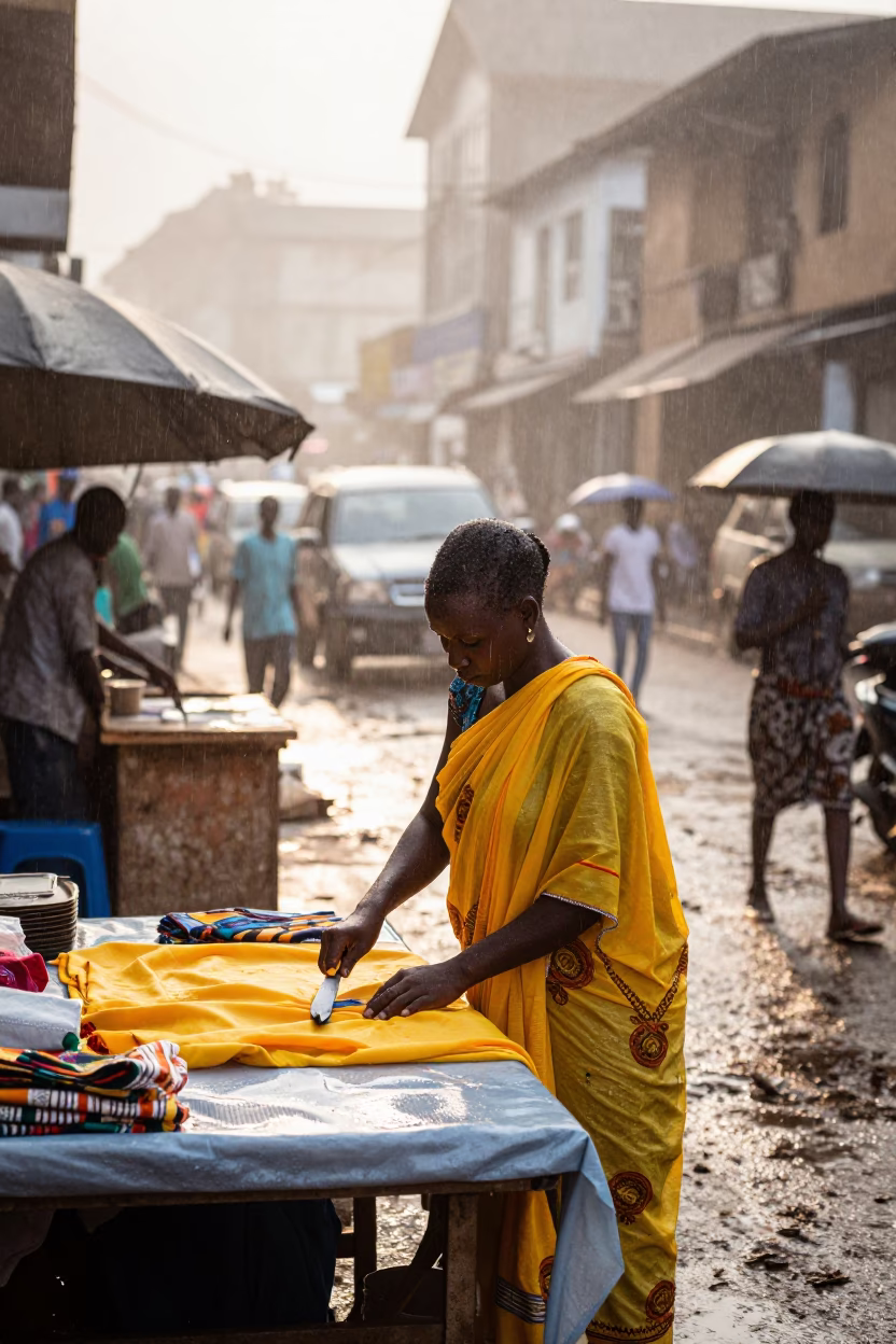 Trimming Fabric in Nairobi in in Nairobi, Kenya