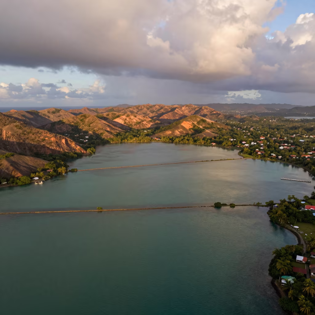 Trinidad Lagoon Jade Geometry Copper Light in high above irrigation geometry in Trinidad and Tobago