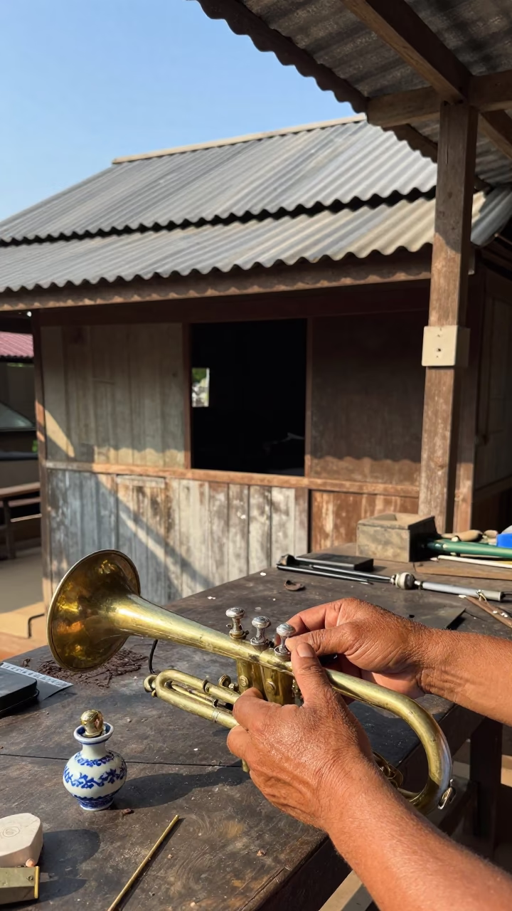 Trumpet Mute in Bangkok in in Bangkok, Thailand