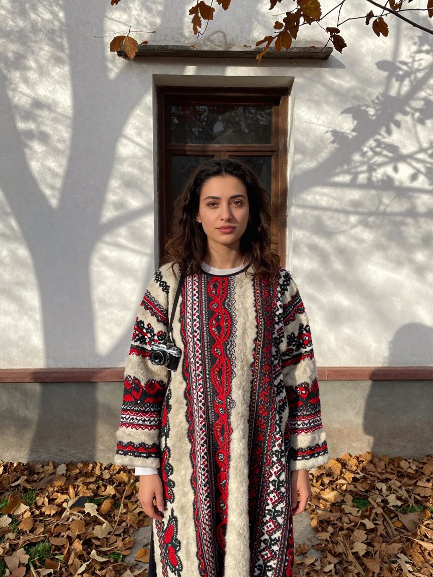 Tsvetnaya Bolonka Portrait in Konya Garden Morning in near a garden edge with soft morning light and an uncluttered background in Konya