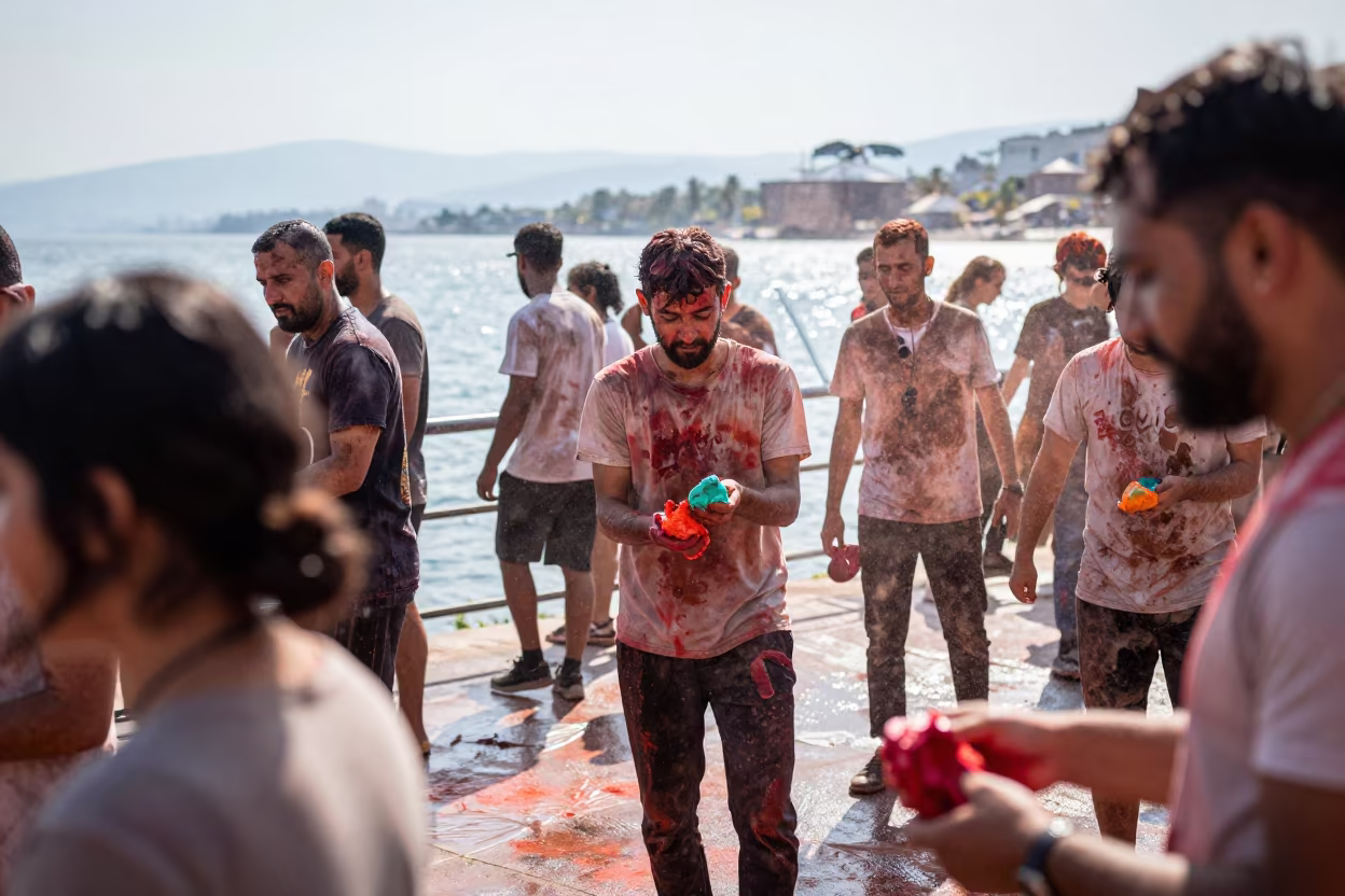 Turkish Mesir Macunu Festival Sendai Waterfront in at a waterfront celebration in Sendai