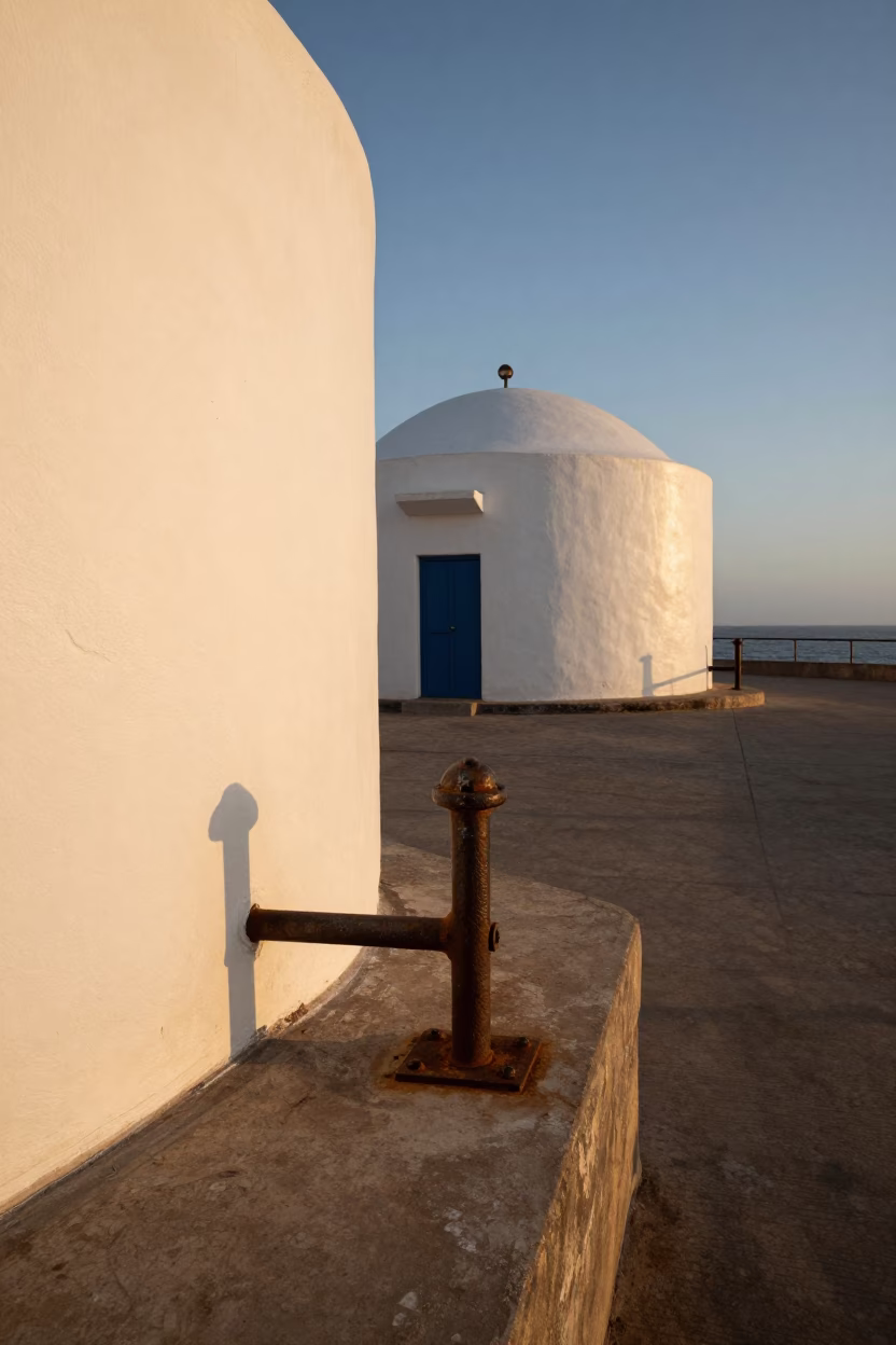 Turnbuckle in Dakar at First Light Of Dawn in in Dakar, Senegal