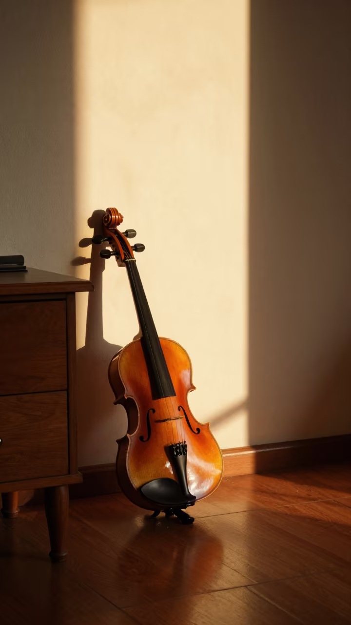 Tuvan Igil on Medellín Nightstand in on a bedside table in Medellín