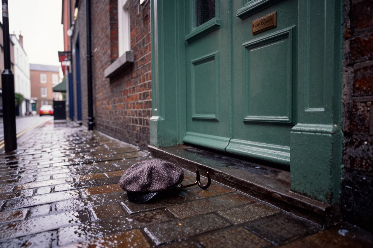 Tweed Cap in Dublin in in Dublin, Ireland
