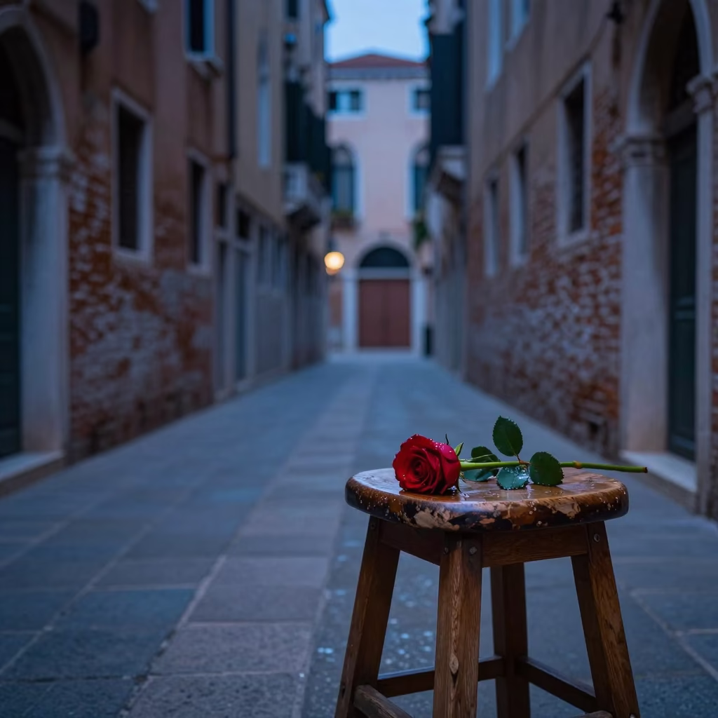 Twilight at Twilight in Venice Italy in in Venice, Italy