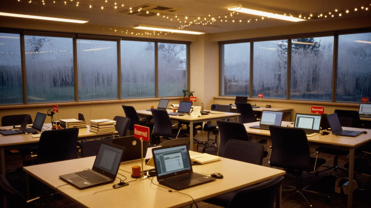 Twilight Coworking Bay in Ondjiva Conference Room in inside a conference room in Ondjiva