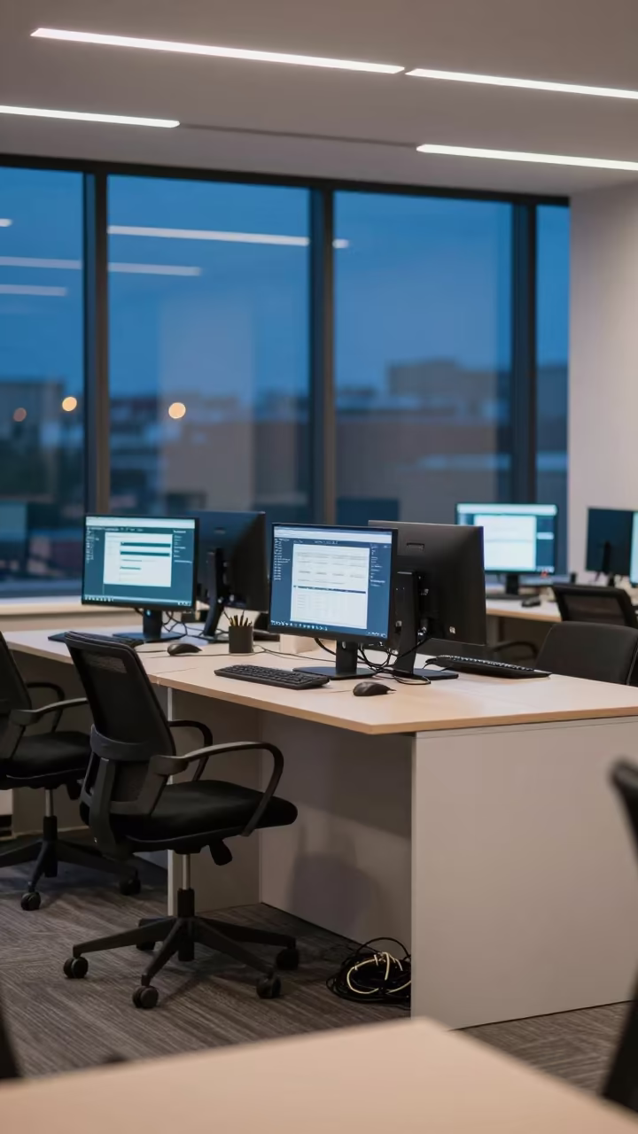 Twilight Office Kitchen Counter Daşoguz in inside a conference room in Daşoguz