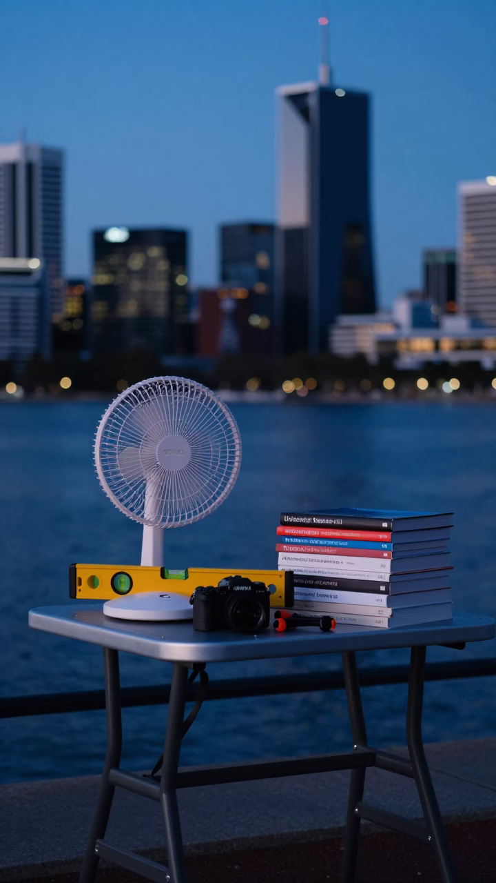Twilight on Spirit Level in Perth in in Perth, Western Australia, Australia