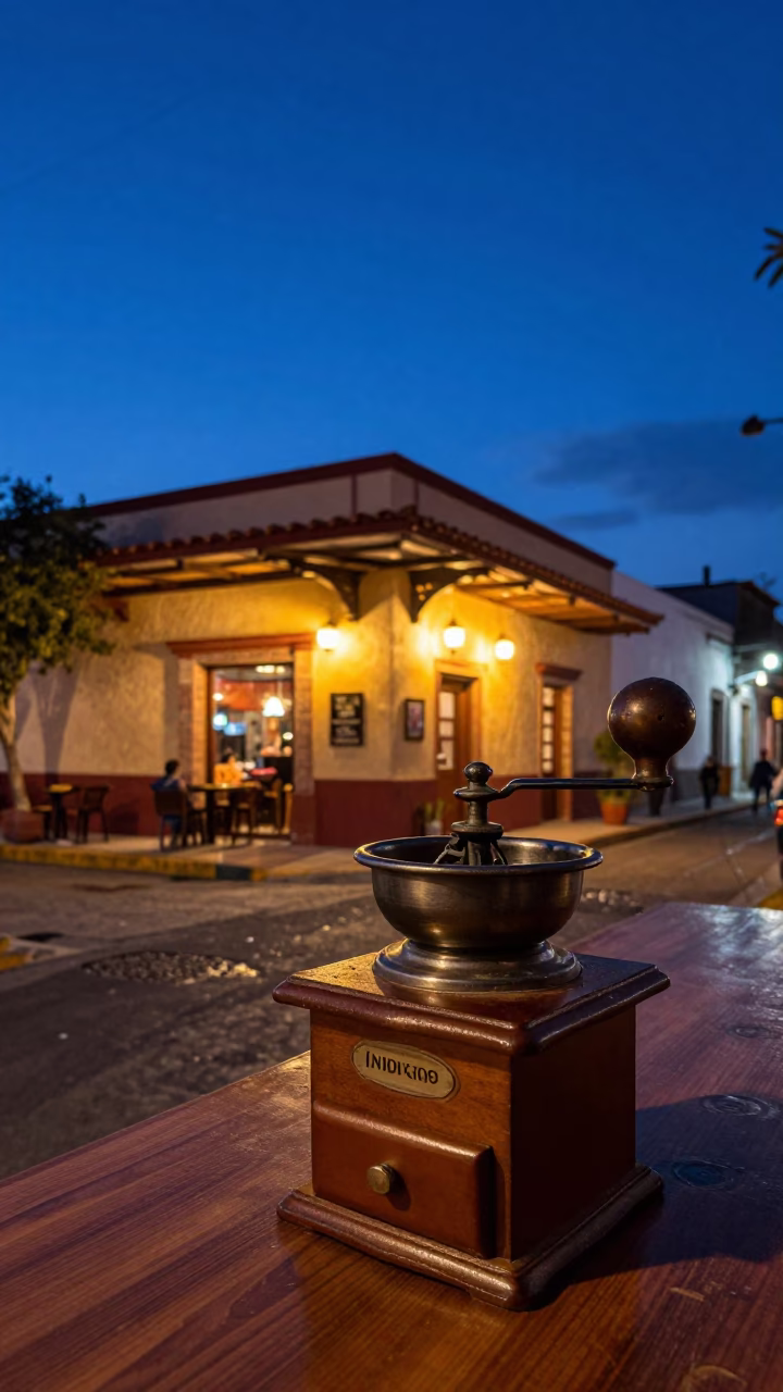 Twilight Scene in Guadalajara at Indigo Twilight After Sunset in in Guadalajara, Mexico