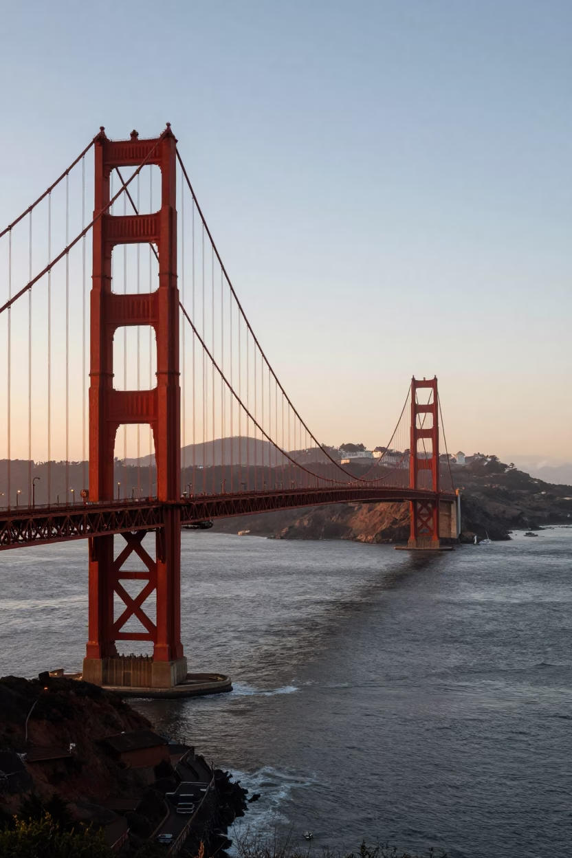 Twin Peaks in San Francisco at As First Light Reaches The Scene in in San Francisco, California, United States