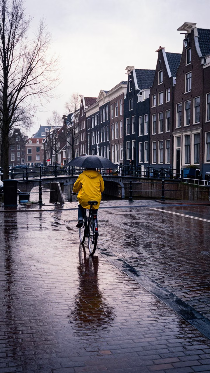 Umbrella Stand in Amsterdam in in Amsterdam, Netherlands