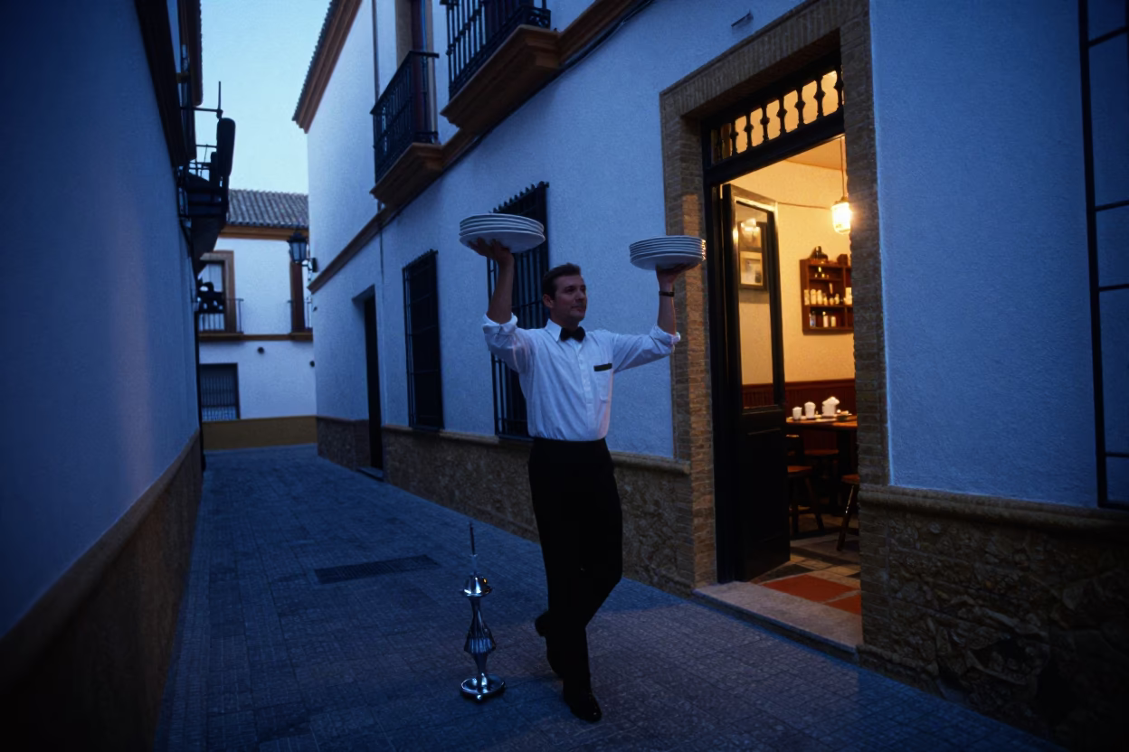 Umbrella Stand in Seville in in Seville, Spain