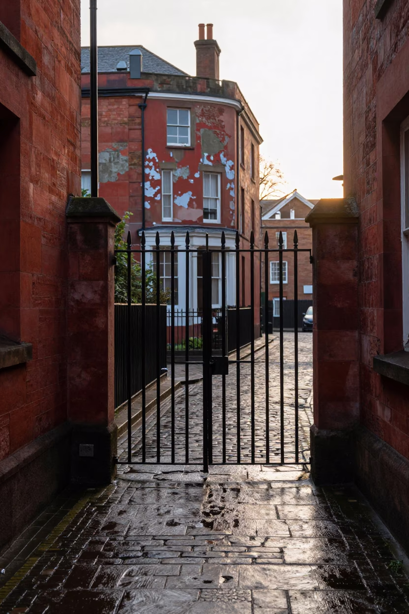 Unlocking Gate in Bristol in in Bristol, United Kingdom