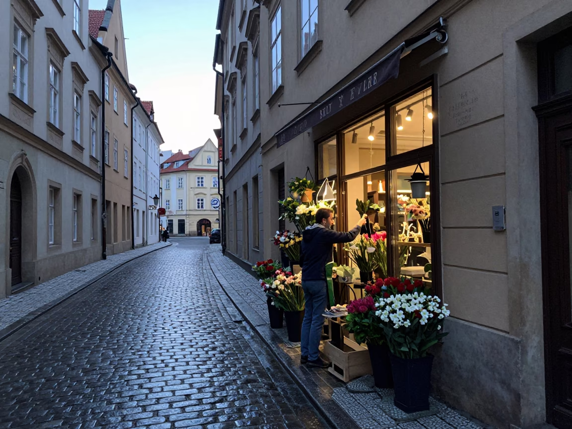 Unlocking Shop in Prague in in Prague, Czech Republic