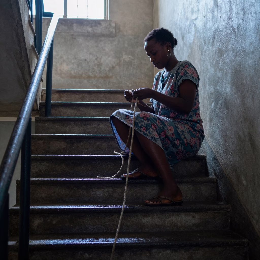 Untangling Rope in Johannesburg in in Johannesburg, South Africa