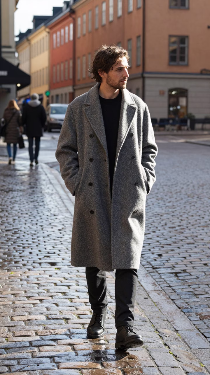 Urban Lifestyle at Midday Light in Stockholm in in Stockholm, Sweden