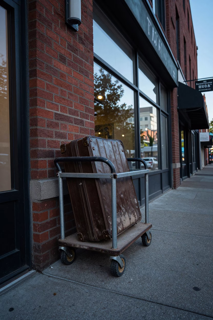 Utility Cart in Portland in in Portland, Oregon, United States