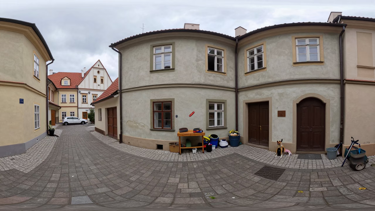 Utility Corner in Prague in in Prague, Czech Republic