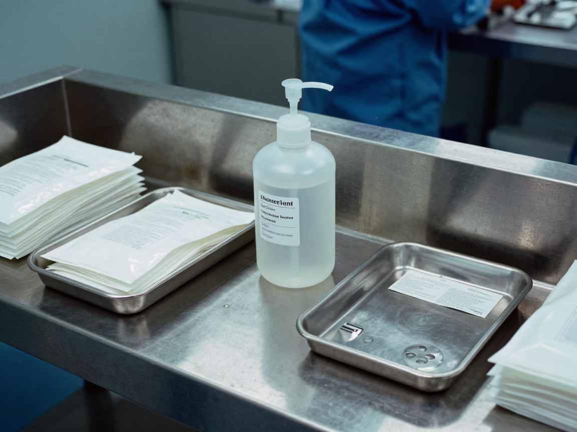 Vaccine Diluent Thaw Timer in Zanzibar Surgical Prep in in a surgical prep area near Zanzibar