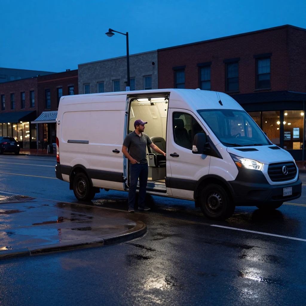 Van Interior in Nashville in in Nashville, Tennessee, United States