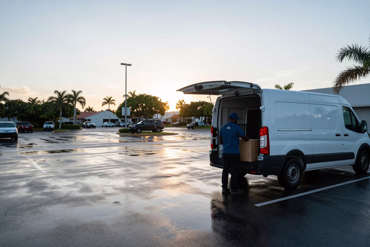 Van Tailgate in Miami in in Miami, Florida, United States