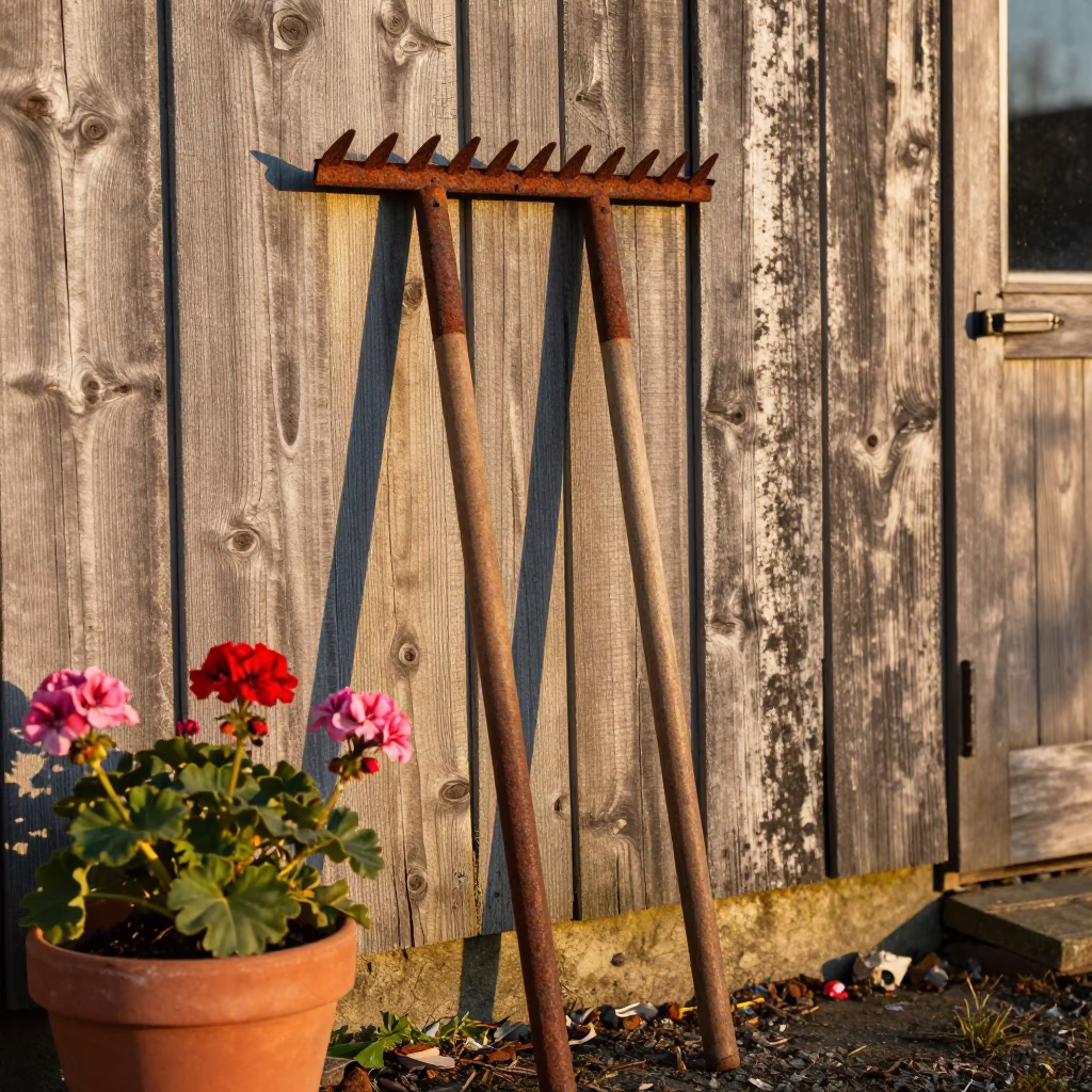 Vancouver Rusted Rake Heads in in Vancouver, Canada