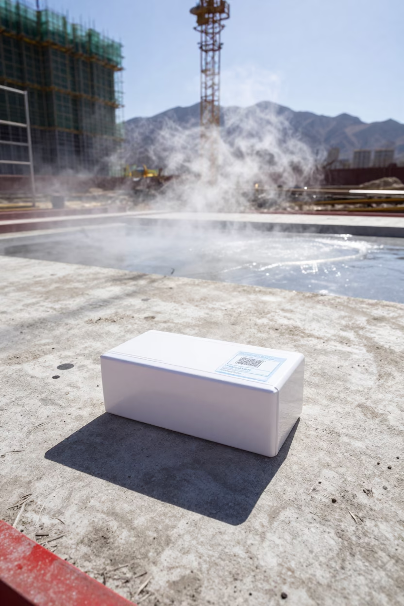Vapor Test Kit Box on Hohhot Construction Deck in on an active construction deck in Hohhot