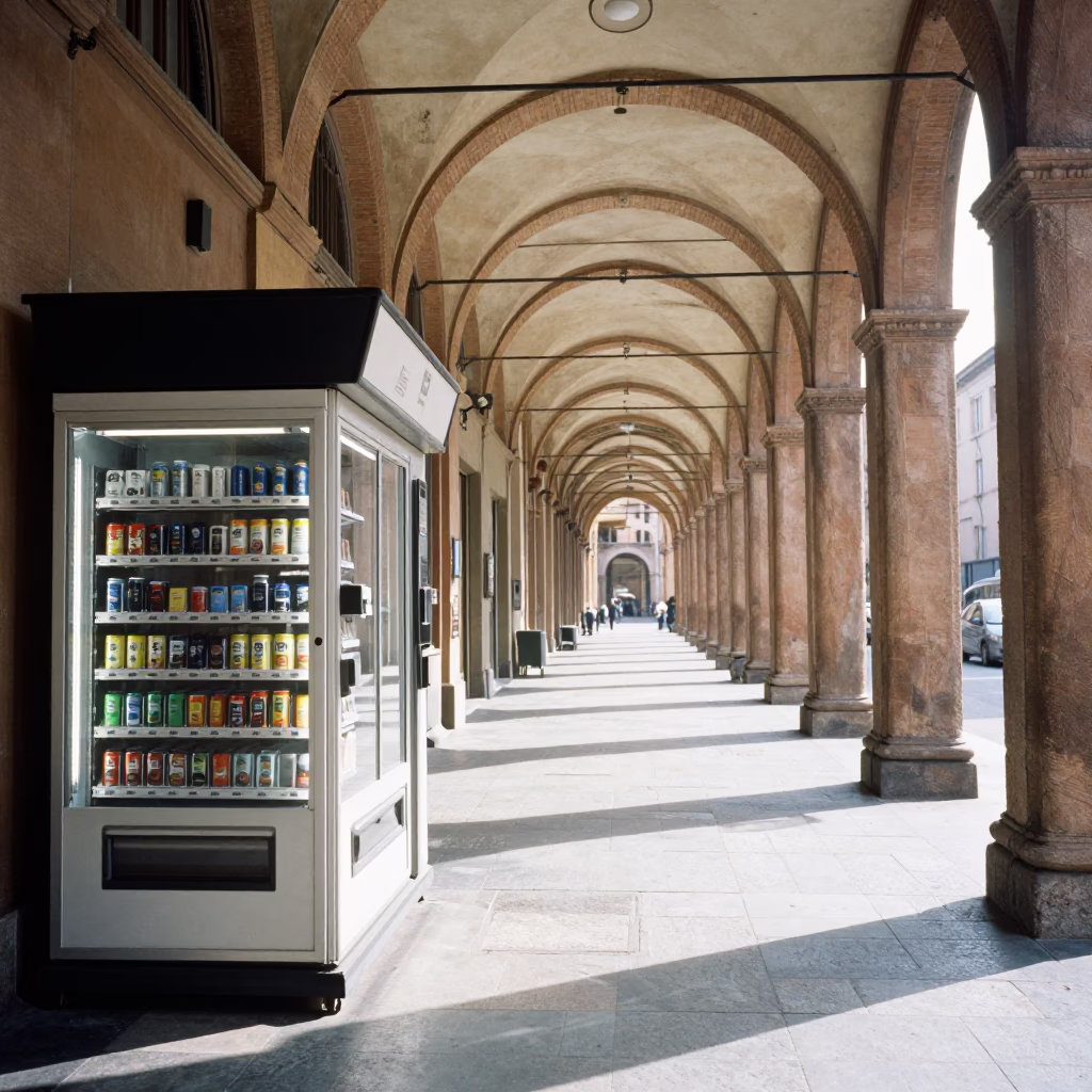 Vending Stall in Bologna in in Bologna, Italy