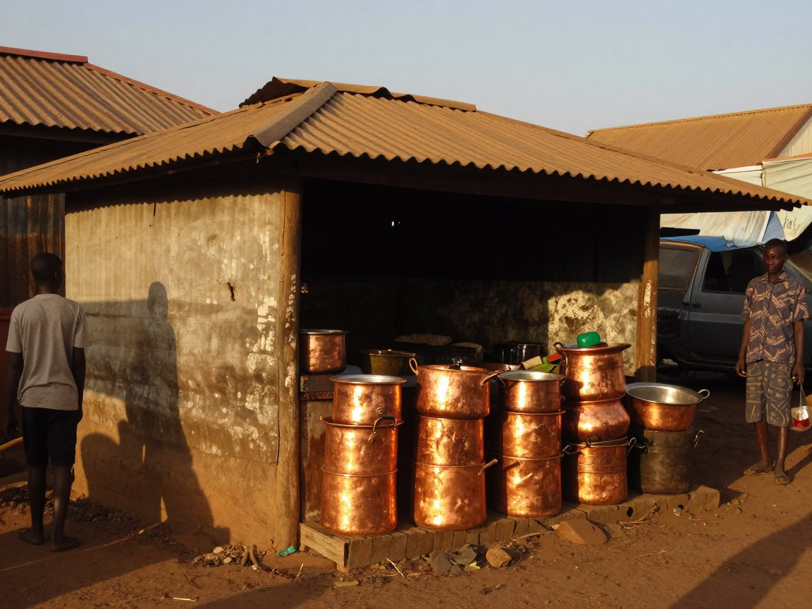Vendor Activity in Accra in in Accra, Ghana