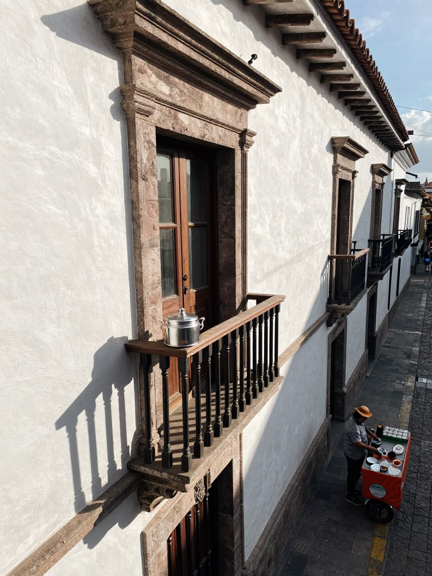 Vendor Below in Quito in in Quito, Ecuador