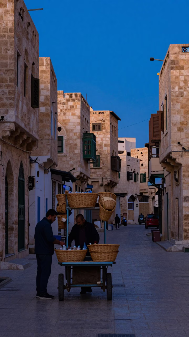 Vendor Cart in Amman in in Amman, Jordan