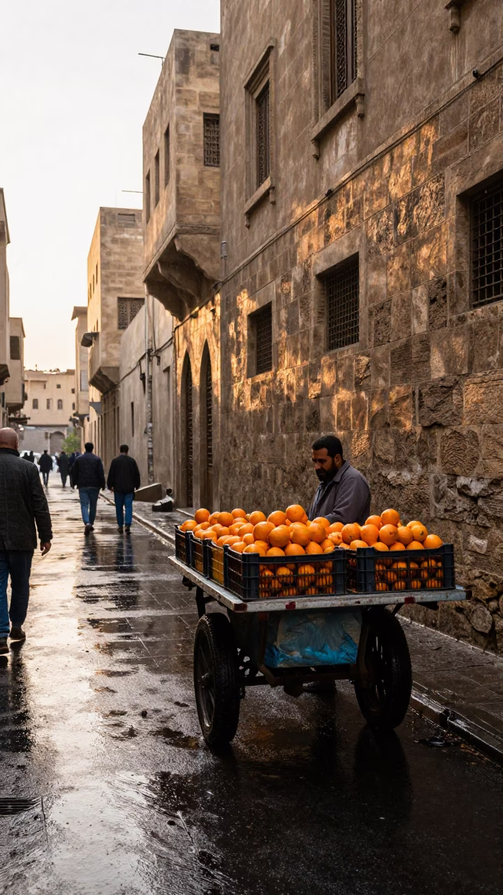Vendor Cart in Cairo in in Cairo, Egypt
