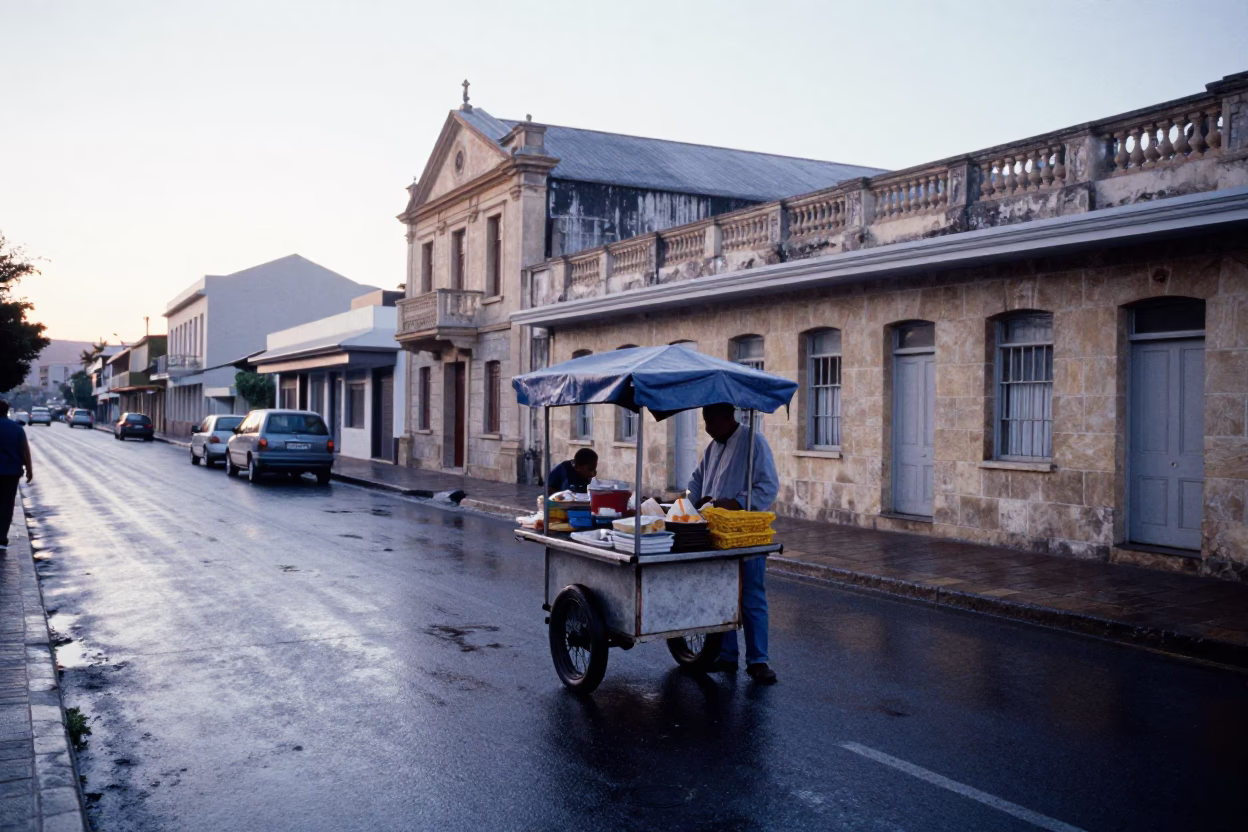 Vendor Cart in Cape Town in in Cape Town, South Africa