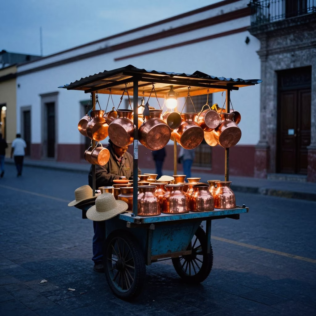 Vendor Cart in Guadalajara in in Guadalajara, Mexico