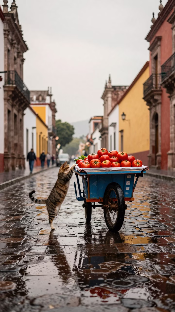 Vendor Cart in Guadalajara in in Guadalajara, Mexico