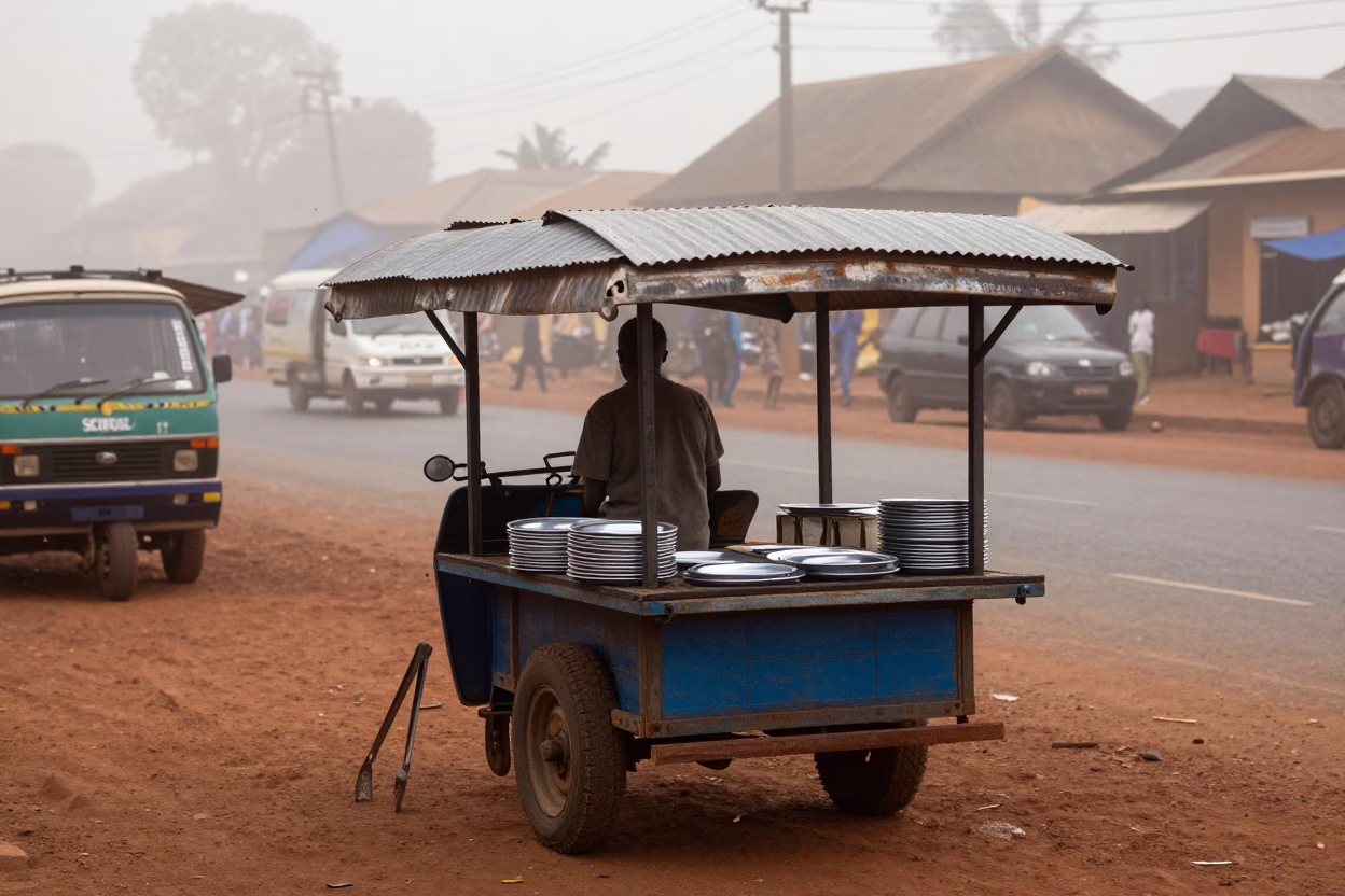 Vendor Cart in Nairobi in in Nairobi, Kenya