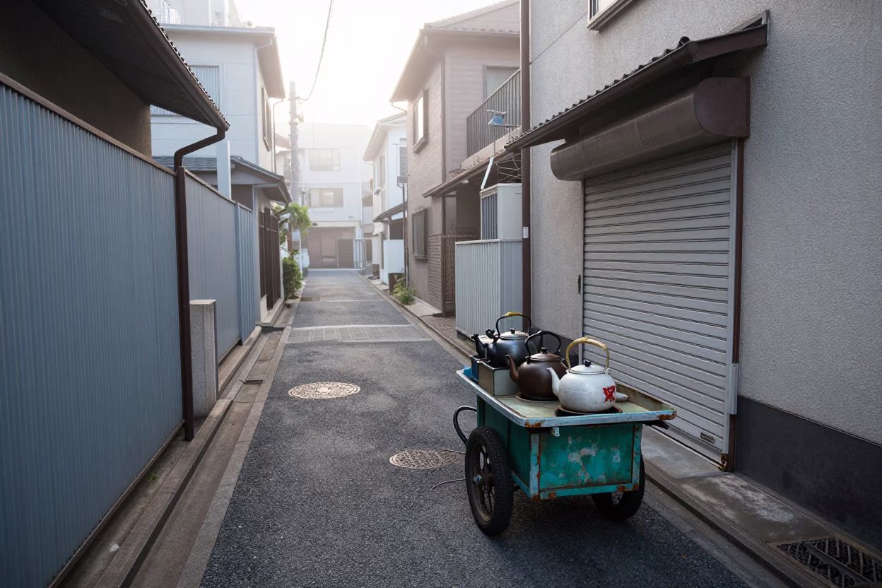 Vendor Cart in Tokyo in in Tokyo, Japan