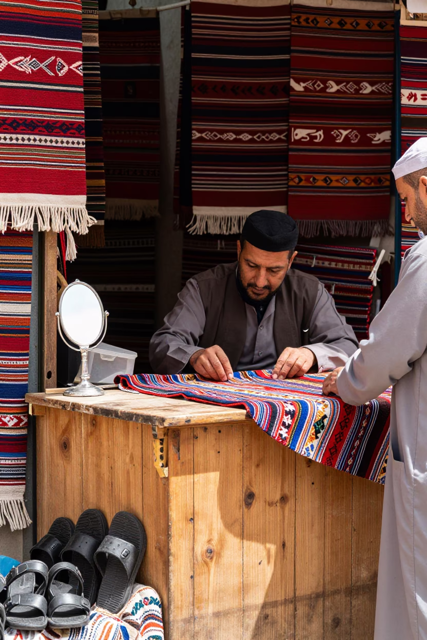 Vendor Counter in Amman in in Amman, Jordan