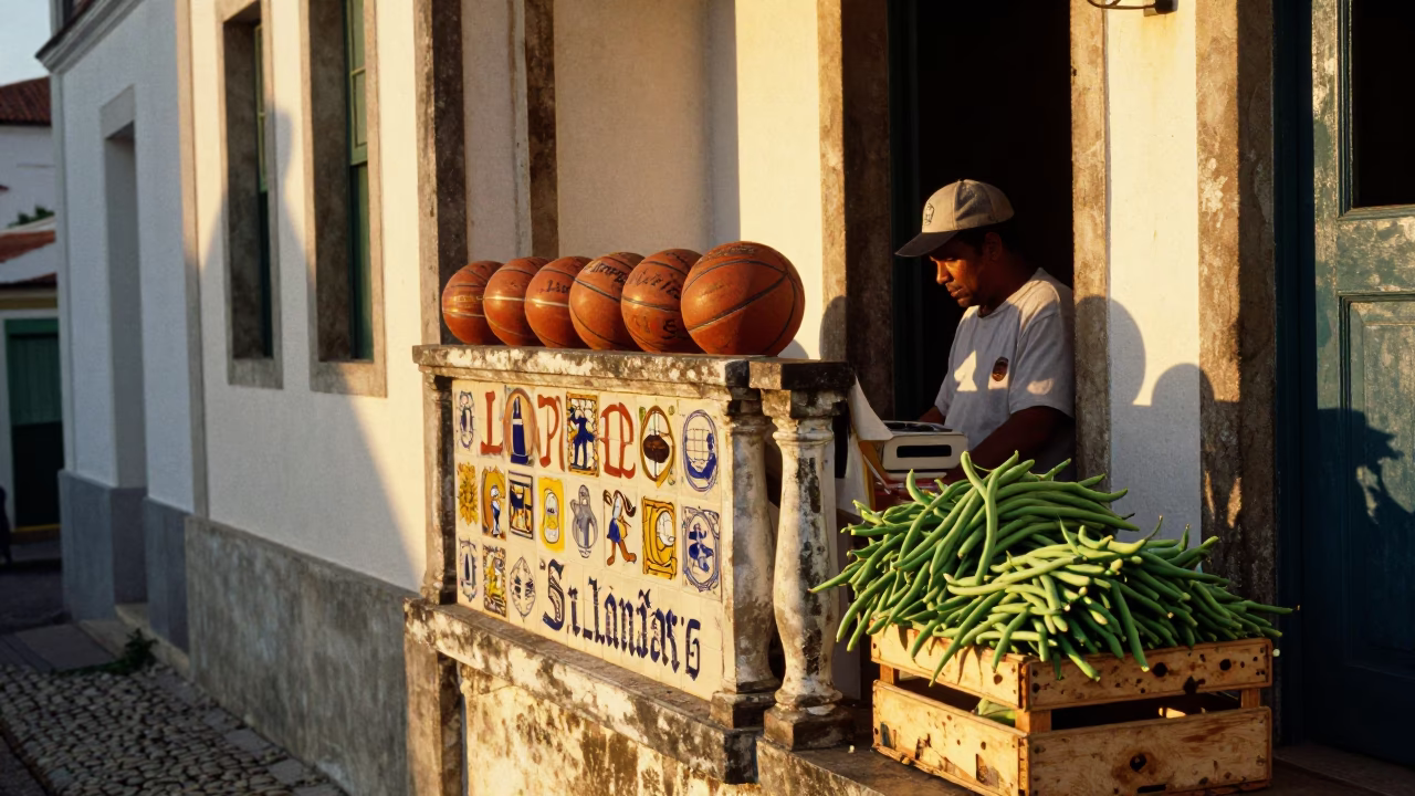 Vendor Display in Salvador in in Salvador, Brazil