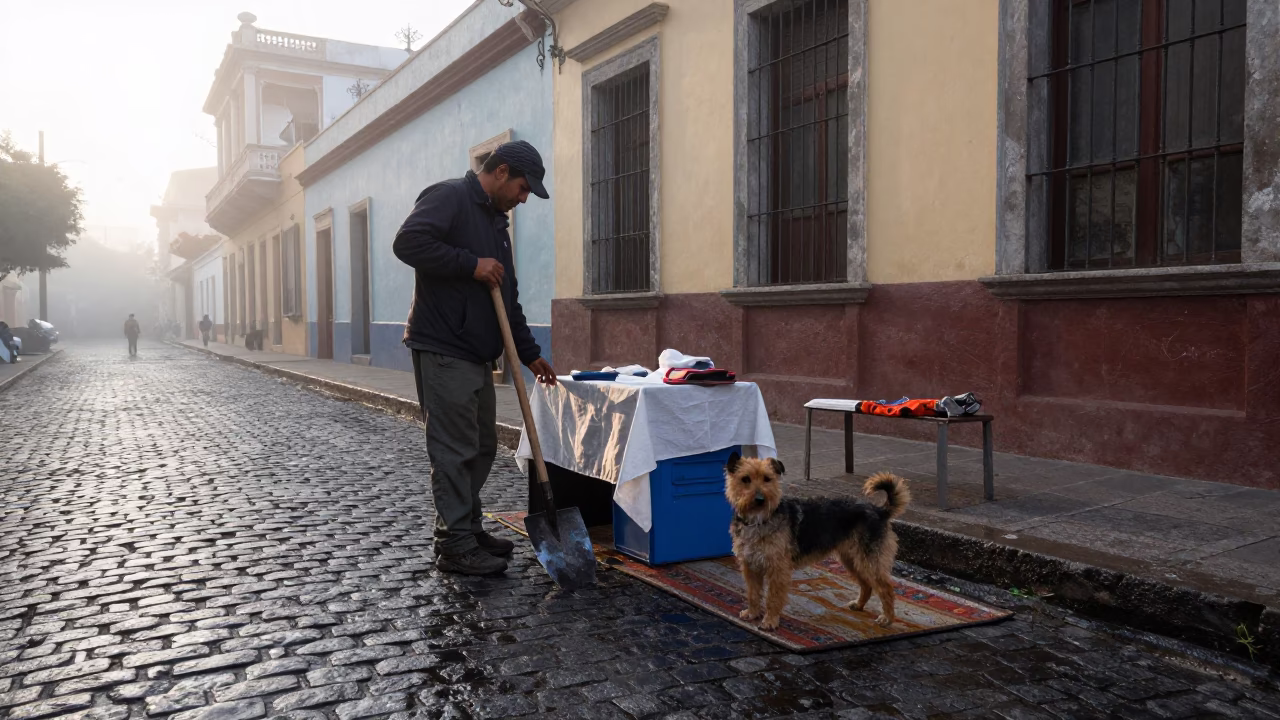 Vendor in Buenos Aires in in Buenos Aires, Argentina