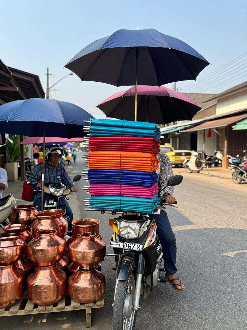 Vendor in Chiang Mai in in Chiang Mai, Thailand