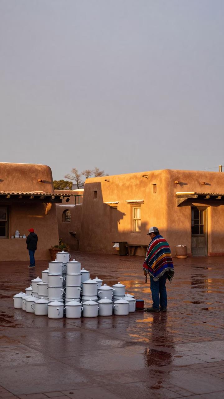 Vendor in Santa Fe in in Santa Fe, New Mexico, United States