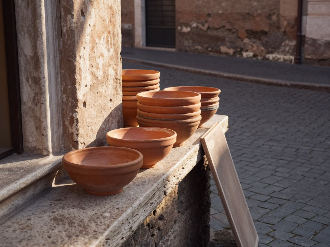 Vendor Ledge in Rome in in Rome, Italy