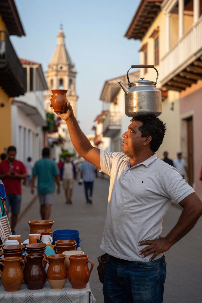 Vendor Negotiation in Cartagena in in Cartagena, Colombia