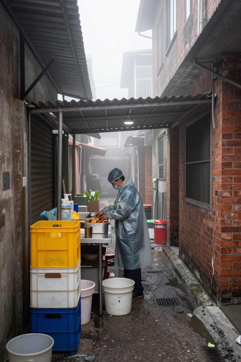 Vendor Preparation in Kaohsiung in in Kaohsiung, Taiwan