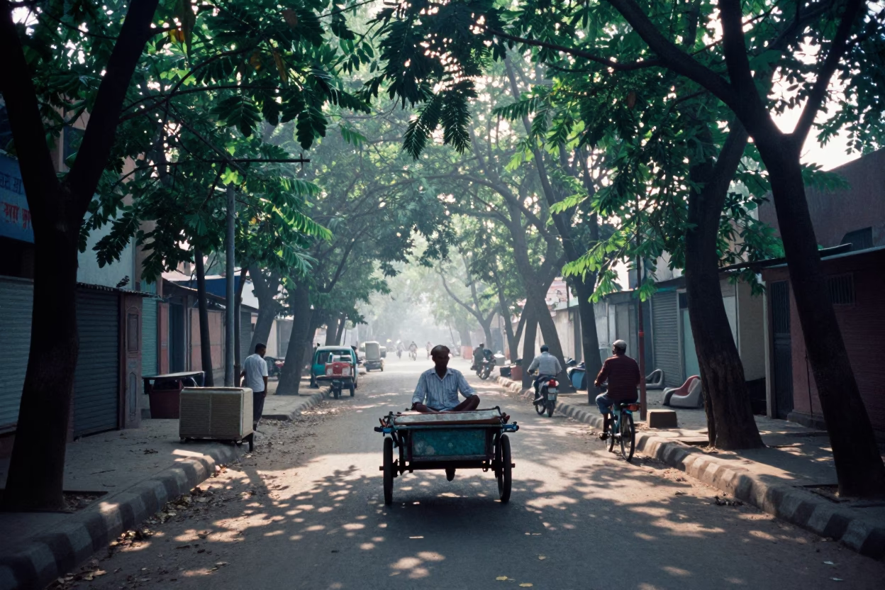Vendor's Cart in Delhi in in Delhi, India