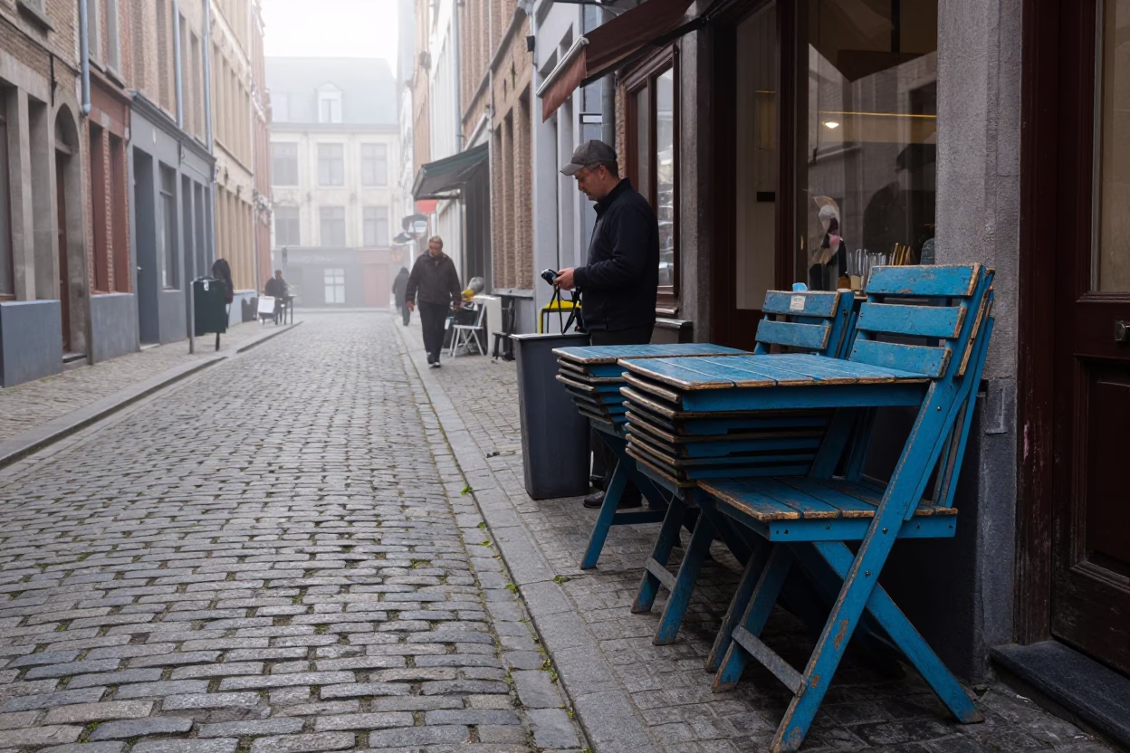 Vendor Setup in Brussels in in Brussels, Belgium